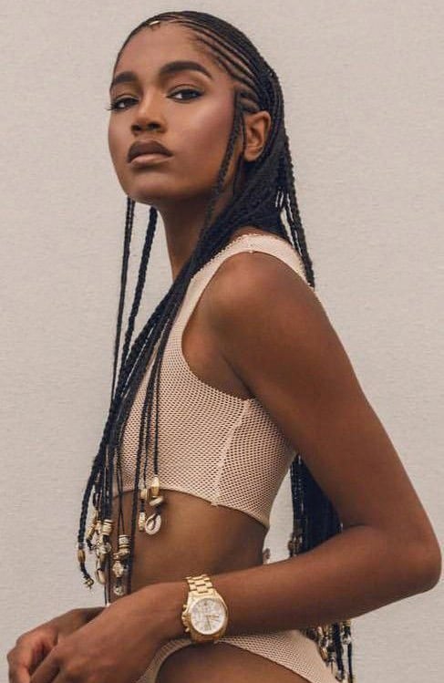 Long Tribal Braids