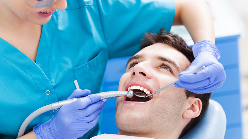 Teeth Whitening Dentist Visit