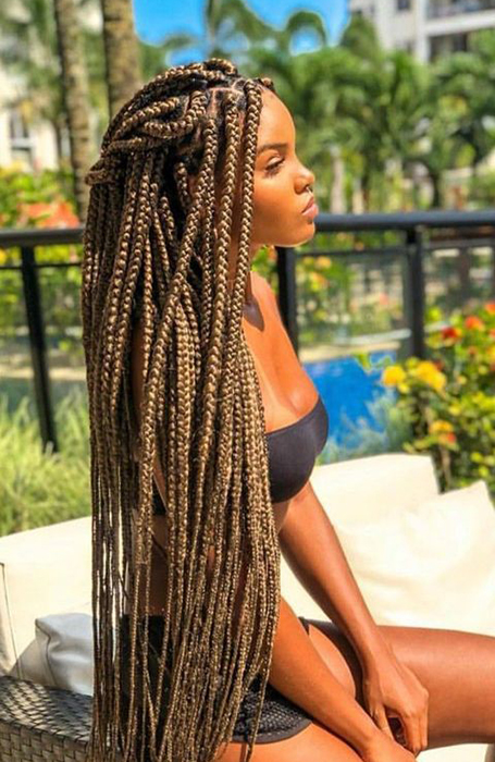 Tribal Box Braids