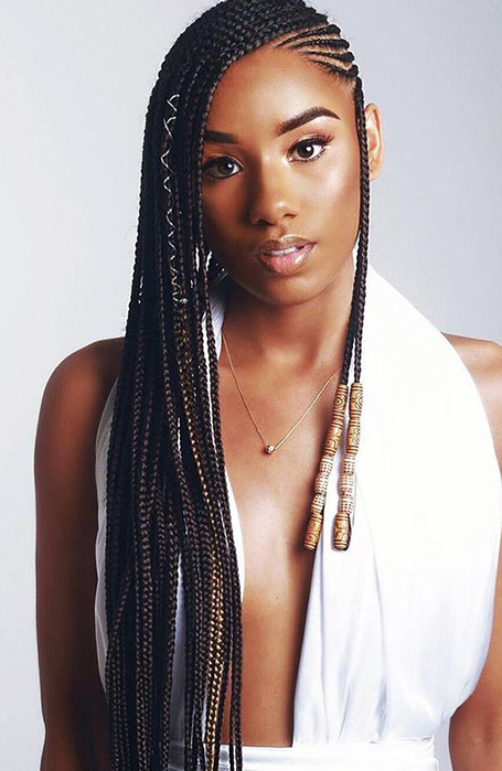 Tribal Braids With Beads