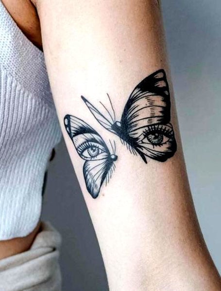 25 Beautiful Butterfly Tattoo Designs for 2020 - Tattoo News