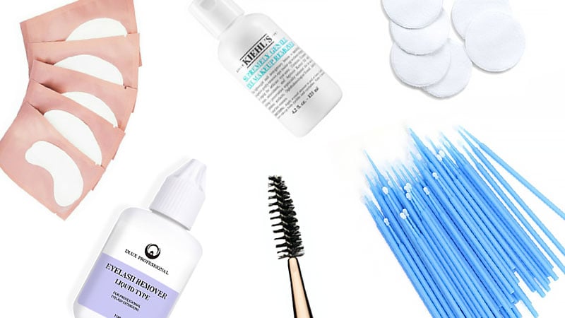 What You Need To Remove Eyelashes At Home