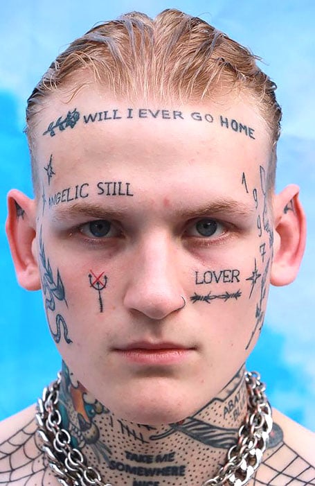 What do face tattoos mean