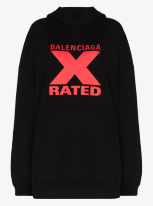 X Rated Cotton Hoodie