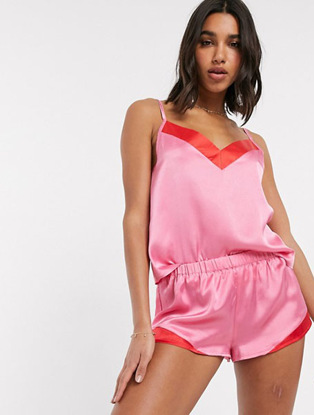 Satin Cami & Short Set