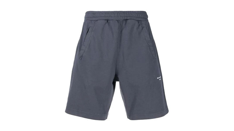 Acne Studioes Relaxed Logo Print Shorts