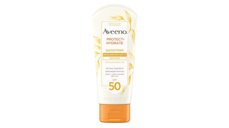 Aveeno Protect + Hydrate Face Sunscreen Lotion With Spf 50, 3 Oz