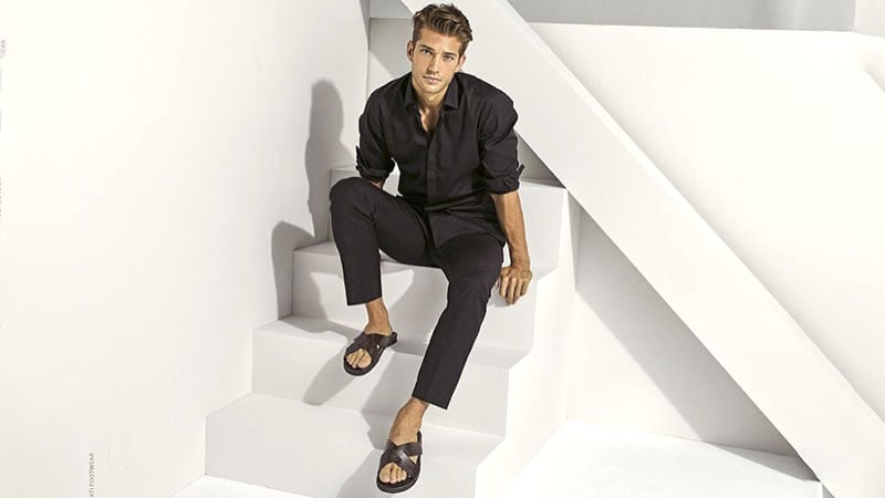 sandals for men outfit