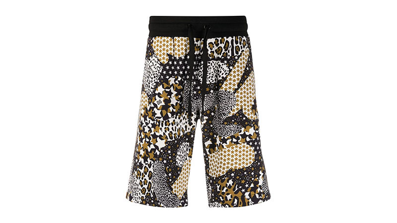 Dolce & Gabbana Mixed Print Shorts