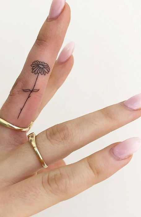 Top 20 Small Finger Tattoos Designs For Men  Blog  MakeupWale