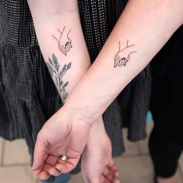 Holding Hands Tattoo