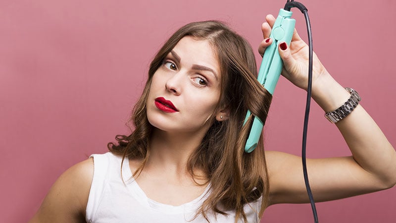 How to Curl Your Hair with a Flat Iron - The Trend Spotter