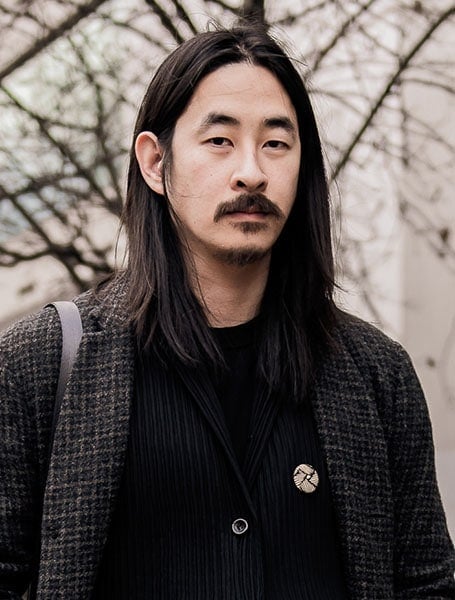 Long Hair Asian Men Hairstyle