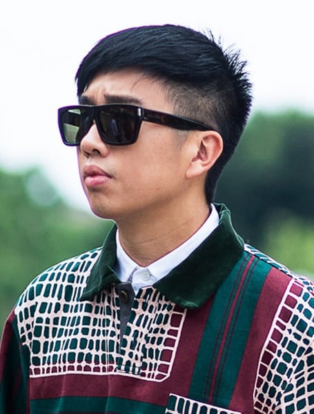 Low Fade Asian Men Hairstyle