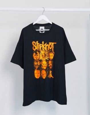 Milk It Vintage T Shirt With Slipknot Graphic Print