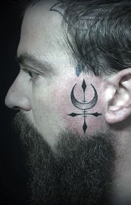30 Cool Face Tattoos for Men & Meaning - The Trend Spotter 30 Cool Face Tattoos for Men & Meaning - The Trend Spotter
