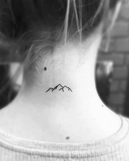 Mountain Tattoo For Women