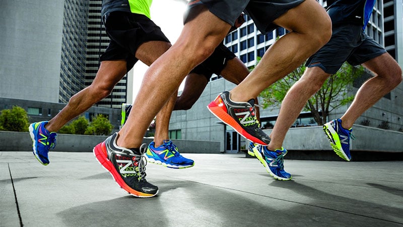 new balance athletes running