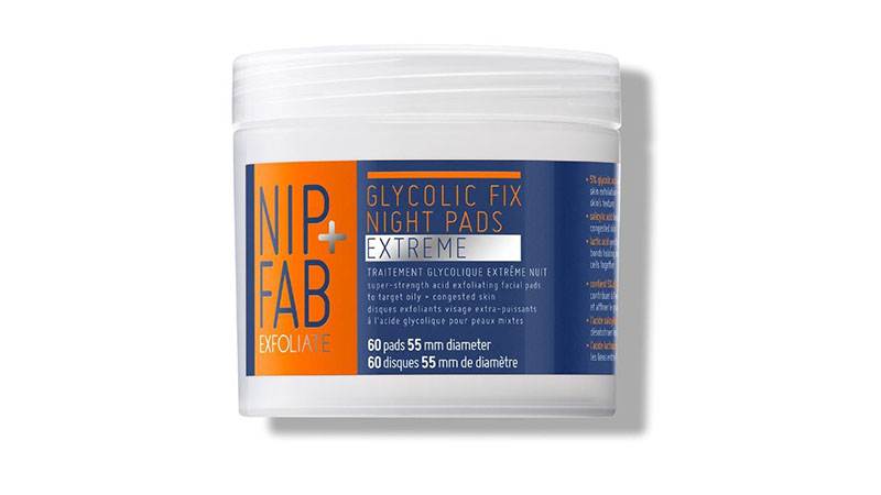 Nip + Fab Glycolic Fix Night Pads Extreme, 60 Pads, 2.7 Ounce