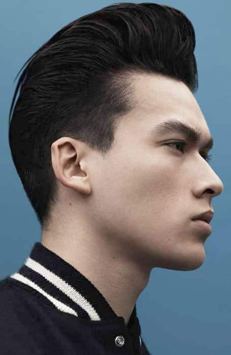 Pompadour Asian Men Hairstyle