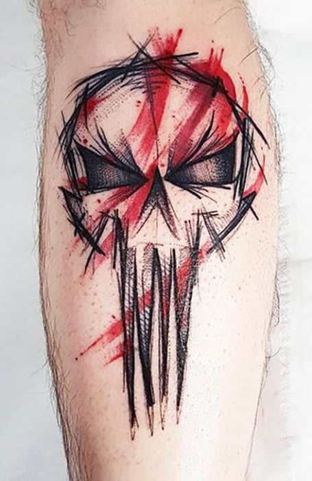 Punisher Skull Tattoo