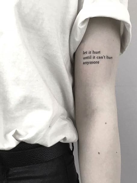 Quote Tattoo Women 1