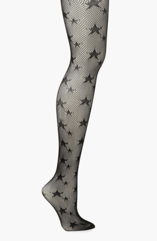 Star Fishnet Tights