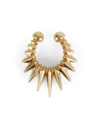 Septum Ring Clip On – Gold