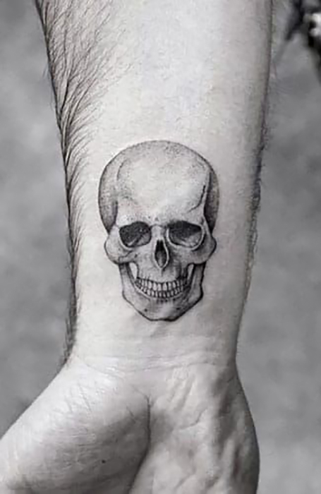 Top more than 66 skull wrist tattoos latest  thtantai2