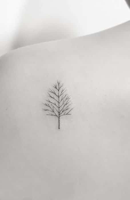 Small Tree Tattoo Women