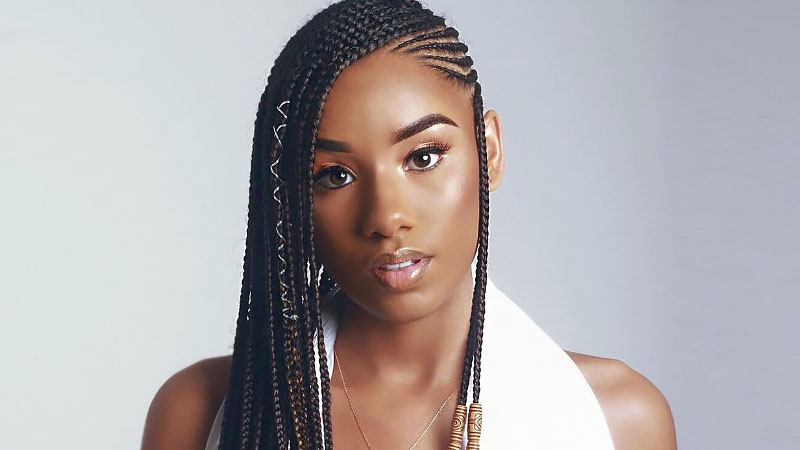 31 Medium Box Braids Ideas for Black Women NHP