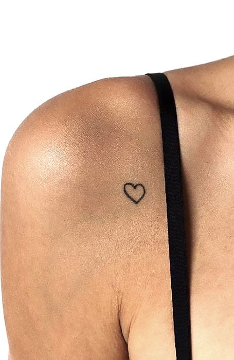 Small Heart Tattoo Women