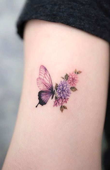 50 Butterfly Tattoos with Meanings  Body Art Guru