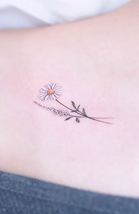 Tiny tattoo of the lily valley 125+ Lily