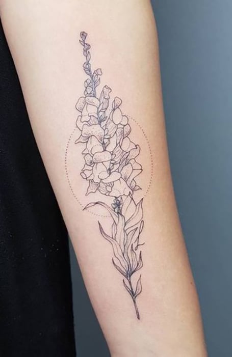 Gladiolus Tattoo