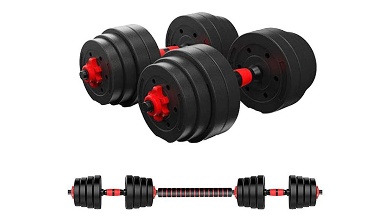 Homlpope Adjustable Weights Dumbbells Set