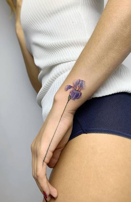 Discover more than 66 tattoo of iris flower latest  thtantai2