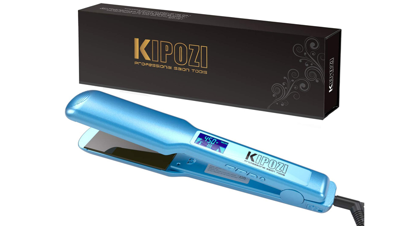 Kipozi Pro Nano Titanium Flat Iron Hair Straightener