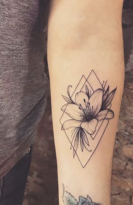 Lily Flower Tattoo