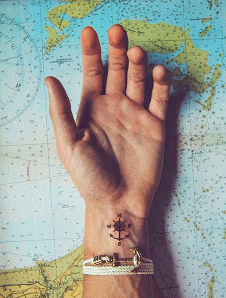 Compass Tattoos for Men  Ideas and Designs for Guys