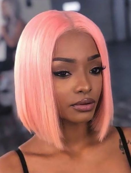 Straight Pink Bob