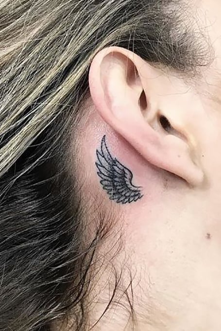 30 Behind The Ear Tattoos That Are Lowkey Gorgeous