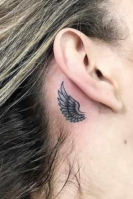 32 Behind The Ear Tattoos That Are Lowkey Gorgeous