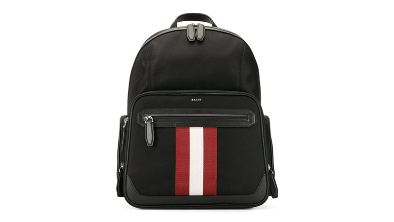 Bally Striped Detail Backpack