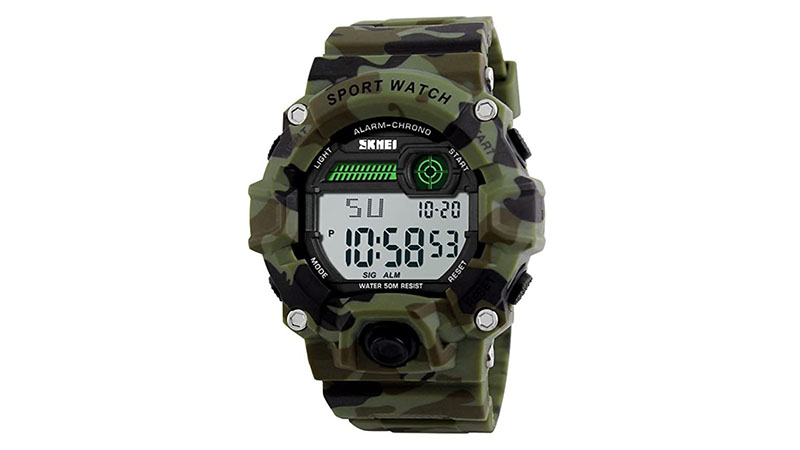 boys camouflage watch