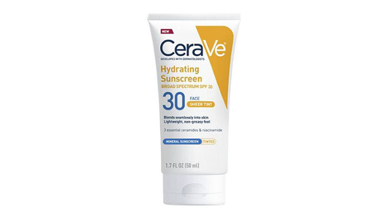 Cerave Hydrating Sunscreen Face Sheer Tint Spf 30