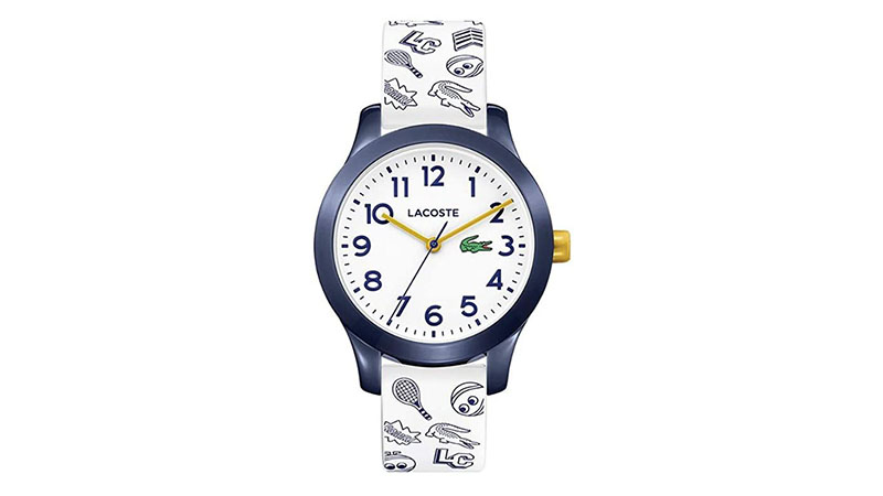 Lacoste Kids' Tr90 Quartz Watch With Rubber Strap