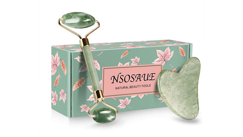 Nsosaue Natural Jade Roller For Face