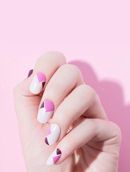 Pink And White Design