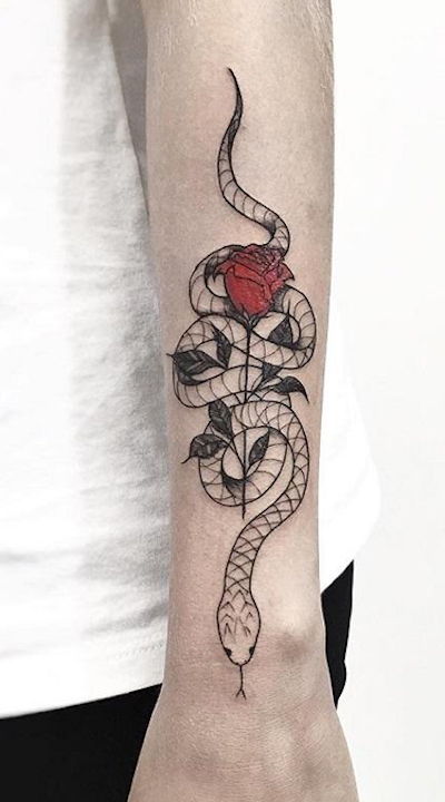 25 Unique Snake Tattoos For Men In 21 The Trend Spotter